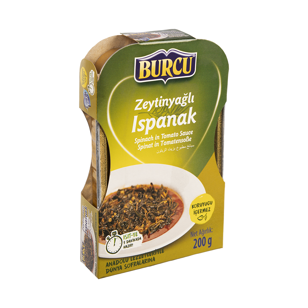 200gr Küvet Zeytinyağlı Ispanak