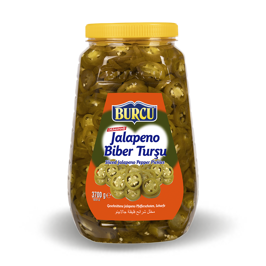 Dilimlenmiş Jalapeno Biber Turşusu 1430 gr